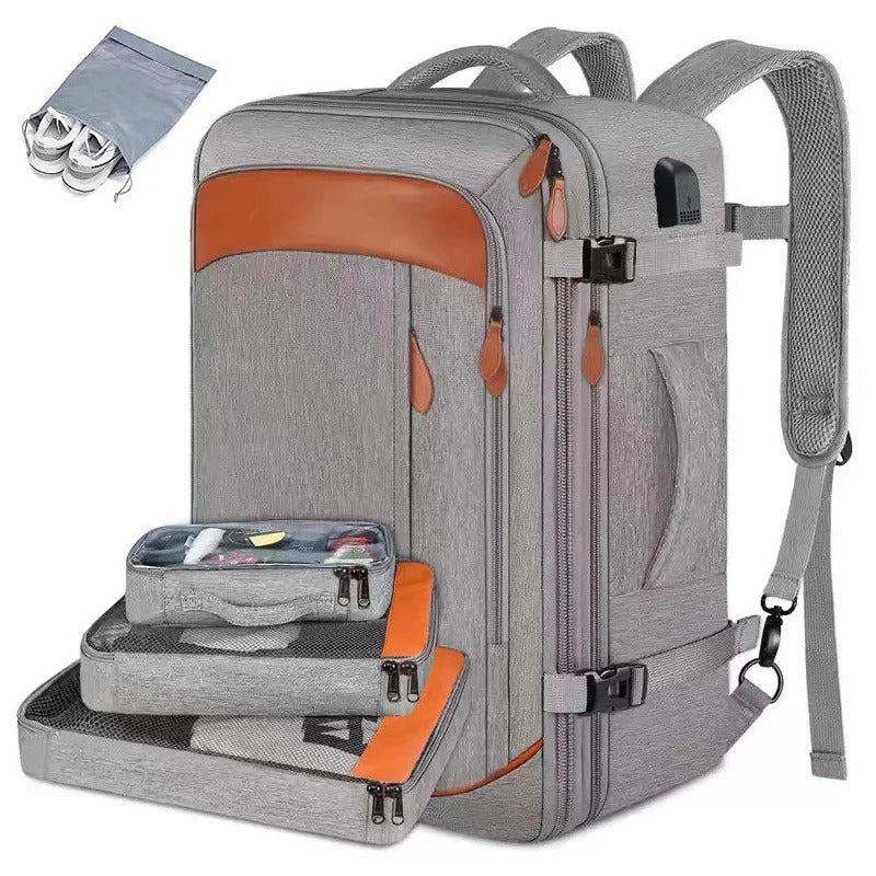 Sac Ă Dos de Voyage Cabine 40L Multi-Compartiments