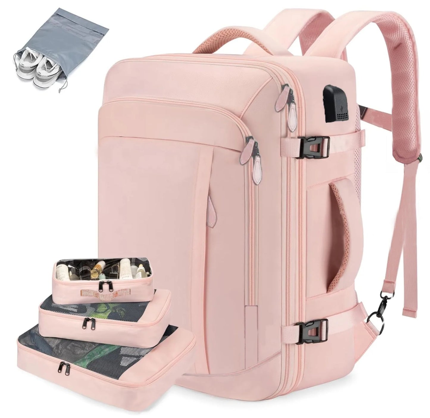 Sac Ă Dos de Voyage Cabine 40L Multi-Compartiments