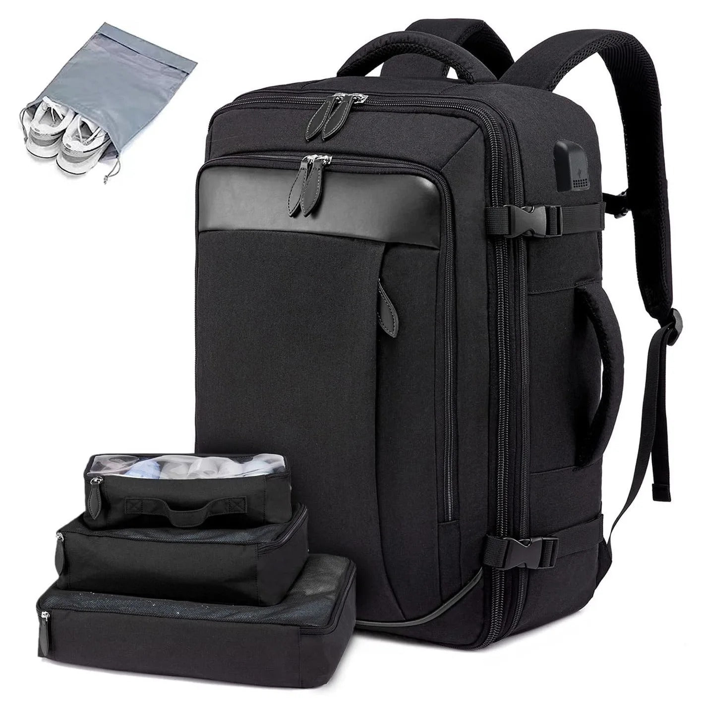 Sac Ă Dos de Voyage Cabine 40L Multi-Compartiments