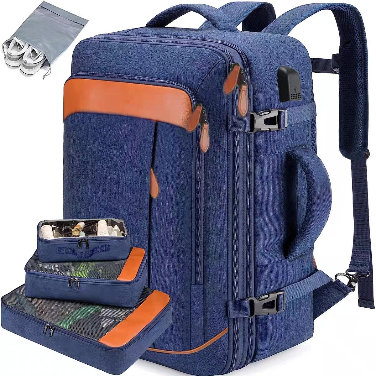 Sac à Dos de Voyage Cabine 40L Multi-Compartiments